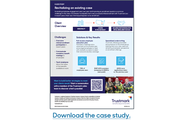Revitalizing on existing case brochure